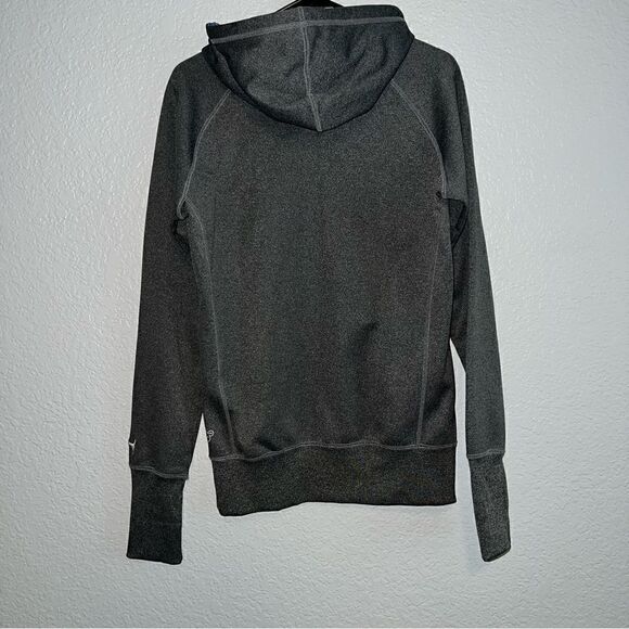 Puma Mens Logo Drawstring Kangaroo Pocket Pullover Hoodie Sweatshirt Gray Medium - Picture 3 of 12